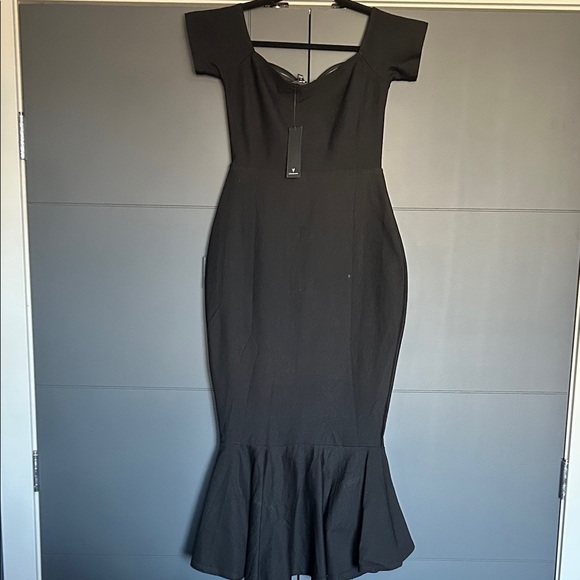 Lulu's Black High Low Dress - Picture 3 of 5